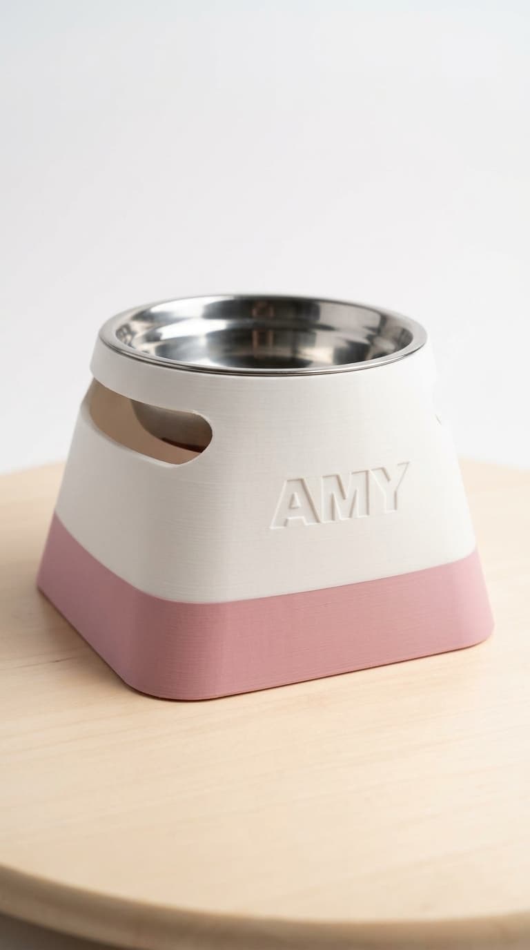 Personalized Dog Bowl — Single