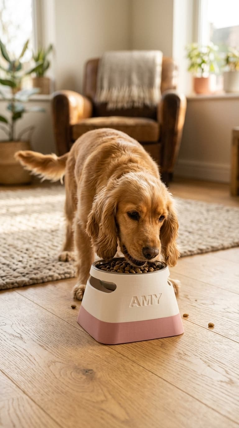 Personalized Dog Bowl — Single