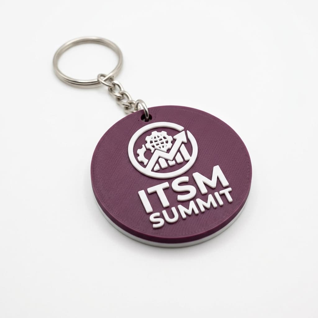 Custom Logo NFC Tag Keychain