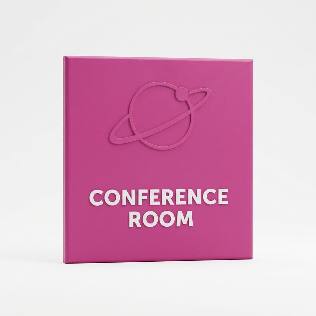 Conference Room Door Sign